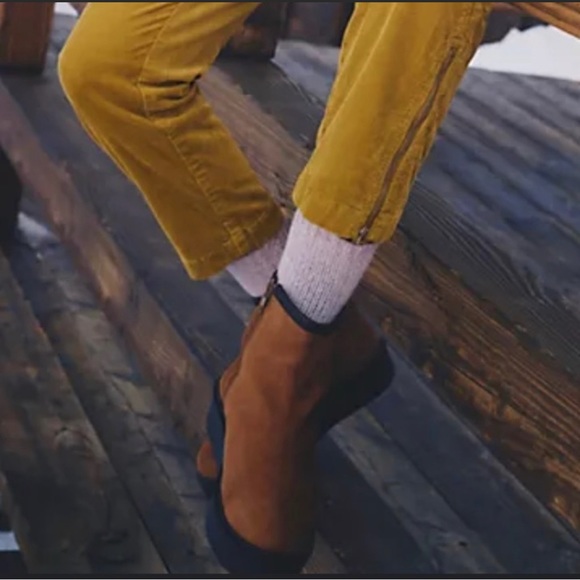 NWT suede leather ankle boots by Anthropologie - Picture 5 of 5